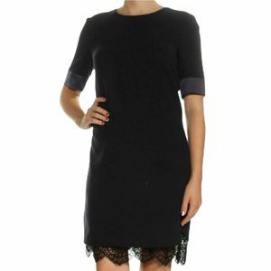 Tommy Hilfiger Navy Blue Shift Dress Belt Option